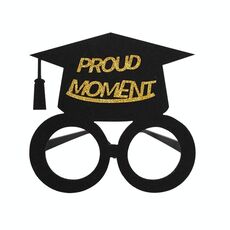 3 PCS Stagione di laurea Photo Props School Party Glasses divertenti, Forma: N Modello