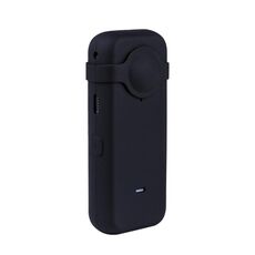 Custodia in silicone a prova di polvere per il corpo con copertura per lenti per Insta360 One X2 (nero)