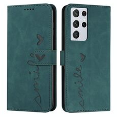 Per Samsung Galaxy S21 Ultra Skin Feel Teat Telefth Telefy Case (verde)