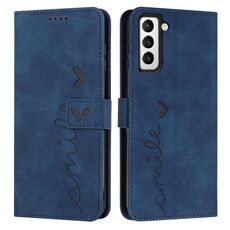 Per Samsung Galaxy S22 Skin Feel Tean Metle Telefono Telefono (blu)