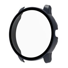Per Xiaomi Haylou Solar / LS05 PC + Custodia di orologio integrato in vetro temperato (blu a inchiostro)