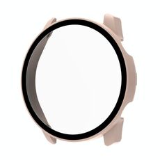 Per Xiaomi Haylou RT2 / LS10 PC + Custodia di orologio integrato in vetro temperato (rosa)