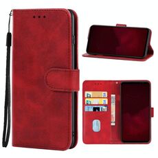 Per Asus Rog Telefono 6 Custodia per telefono in pelle (rosso)