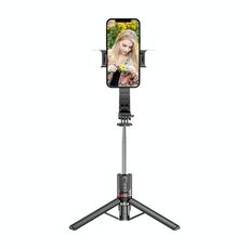 L13D Bluetooth Telecomando Staccabile Luce di riempimento Treppiede Selfie Stick Supporto per telefono