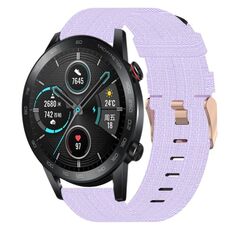 Per onore Magicwatch 2 46mm 22mm Nylon Woven Watch Band (Light Purple)