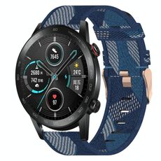 Per onore MagicWatch2 42mm 20mm Nylon Woven Watch Band (Blue)