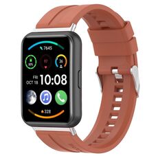 Per Huawei Watch Fit 2 Cinturino per battistrada (arancione)