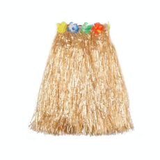 3 pezzi hawaiani hula party show dress up puntelli, dimensioni: 40 cm (colore paglia a doppio strato)