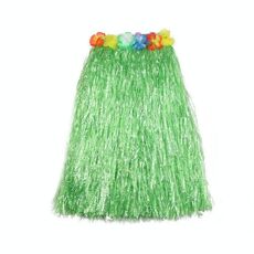 3 pezzi hawaiani hula party show dress up oggetti di scena, dimensioni: 60 cm (doppio strato verde)