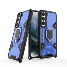 Per Samsung Galaxy S22 5G Space PC + porta telefonica per porta in TPU (blu)