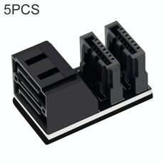 Scheda madre da 5 pezzi SATA 7 pin doppia interfaccia, modello: PH572 90 gradi