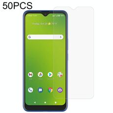 50 pz 0.26mm 9h 2.5D film in vetro temperato per cricket Dream 5G