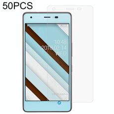50 PCS 0.26MM Film in vetro temperato 9h 2.5D per Kyocera Qualic Phone QZKYV44