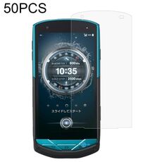 50 Pz 0.26mm Film in vetro temperato 9h 2.5D per Kyocera Torque G02 KYV35