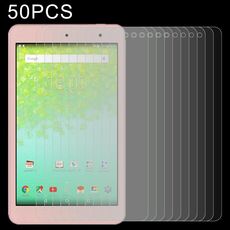 50 PCS 0.26mm 9h 2.5D Film in vetro temperato per Kyocera Quala Tab 01