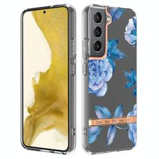 Per Samsung Galaxy S22 Fiori e piante Series IMD TPU Case TPU (orchidea peonia)