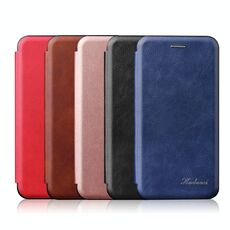 Per Samsung Galaxy S22 5G texture retrò texture magnetico porta in pelle (marrone)
