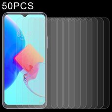 Film in vetro temperato da 50 pezzi 0.26mm 9h 2.5D per Tecno Spark 8p
