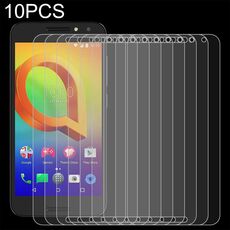 Pellicola di vetro temperato da 10 pezzi 0.26mm 9h 2.5D per Alcatel A3