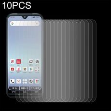Pellicola di vetro temperato da 10 pezzi 0.26mm 9h 2.5D per Kyocera KY-51B