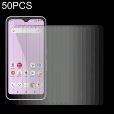Film in vetro temperato da 50 pezzi 0.26mm 9h 2.5D per Fujitsu frecce noi