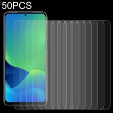 50 PCS 0.26mm Film in vetro temperato 9h 2.5D per Ulefone Nota 13P