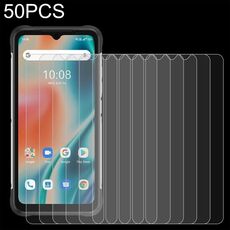 50 pz 0.26mm 9h 2.5D film in vetro temperato per Umidigi Bison X10