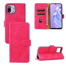 Per Ulefone Nota 6 Sensazione della pelle Caso di cuoio di flip magnetico (oro rosa)