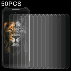 50 PCS 0.26mm Film di vetro temperato 9h 2.5D per Oukitel WP17