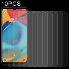 Film di vetro temperato da 10 pezzi da 0,26 mm 9h 2.5D per Alcatel 3L 2021