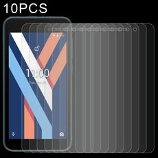 Pellicola in vetro temperato da 10 pezzi 0.26mm 9h 2.5D per Wiko Y52