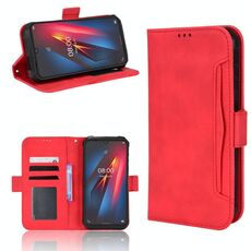 Per Ulefone Armor 8 Skin Feel Case del telefono in pelle del vitello (rosso)