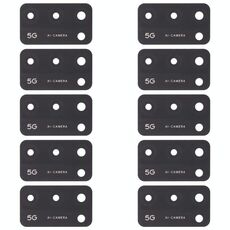Per OPPO A55 5G PEMM00, PEMM20, PEMT00, PEMT20 Obiettivo fotocamera posteriore da 10 pezzi
