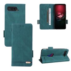 Per ASUS ROG Phone 5 Cassa del telefono magnetico della chiusura magnetica (verde)