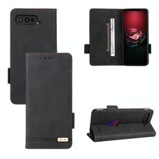 Per ASUS ROG Phone 5 Custodia per cellulare magnetica per chiusura magnetica (nero)