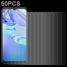 Film in vetro temperato da 50 pezzi 0.26mm 9h 2.5D per TCL 305/305 Dual SIM / 30E