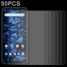 Film di vetro temperato da 50 pezzi 0.26mm 9h 2.5D per Kyocera Digno BX
