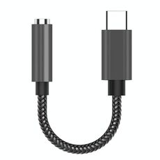 Ta14 USB-C / Type-C maschio a 3,5 mm Audio Audio Straight Authotphone Adapter (nero)