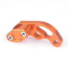 2 pezzi Modifica moto Accessori Morsetto per tubi freno universale (arancione)