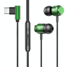 TS902 Metal In-Ear USB-C / Type-C Game Earphone, Lunghezza del cavo: 1,2 m (verde)