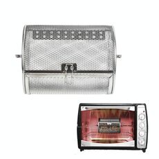 C Tipo 12 x 23 cm Acciaio inossidabile Arrostire Cage Forno Arachut Cagegna Cassa