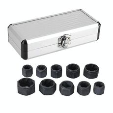 10 PCS / SET DH dado estrattore a vite Strumento di rimozione del cavo Bullone Estrattore Breve