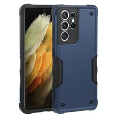 Per Samsung Galaxy S21 Ultra 5G Custodia antiscivolo (blu)