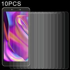 Pellicola in vetro temperato da 10 pezzi 0.26mm 9h 2.5D per ITEL P33 Plus