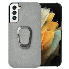 Per Samsung Galaxy S22 5G porta anello (grigio)