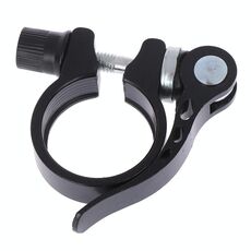 5 pezzi accessori per biciclette a sgancio rapido clip a sgancio rapido bici da strada tapost tapost morsetto, dimensioni: 34.9mm (nero)
