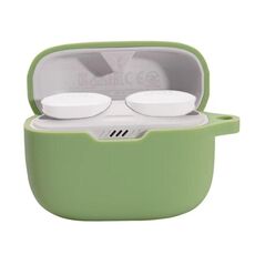 Custodia protettiva per auricolari con fibbia appesa per JBL T130NC (Matcha Green)