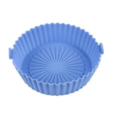 Air Friggitrice Speciale Assorbimento dell'olio ad alta temperatura Pad in silicone, Colore: grande cielo blu