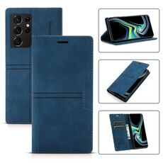 Per Samsung Galaxy S21 Ultra 5G Dream Aspirazione magnetica Aspirazione orizzontale Flip PU Custodia in pelle con supporto e carta Slot & Portafoglio (blu)