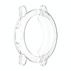 Per Xiaomi Haylou RT LS05S Mezza copertura Custodia protettiva in TPU scavata (bianco trasparente)
